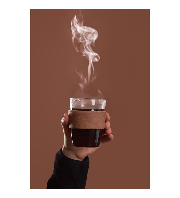 Кружка cozy cup, 350 мл, светло-серая