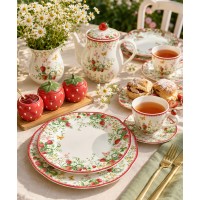 Тарелка десертная jardin des fraises, D20 см
