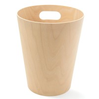 Корзина для мусора woodrow, 7,5 л, натуральное дерево