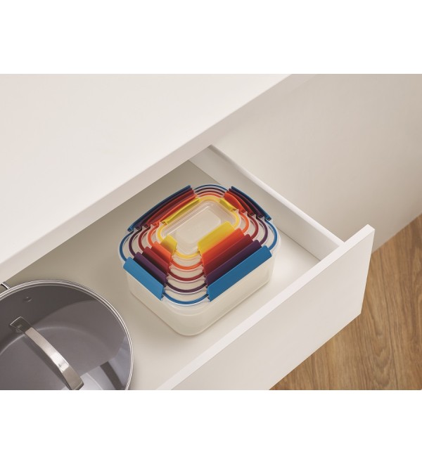 Набор контейнеров nest lock, разноцветный, 5 шт.