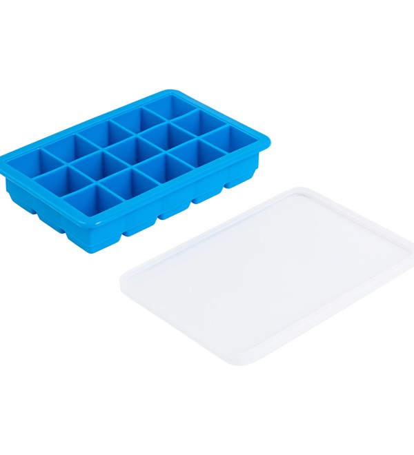 Форма для льда с крышкой ice cubes, 15 ячеек