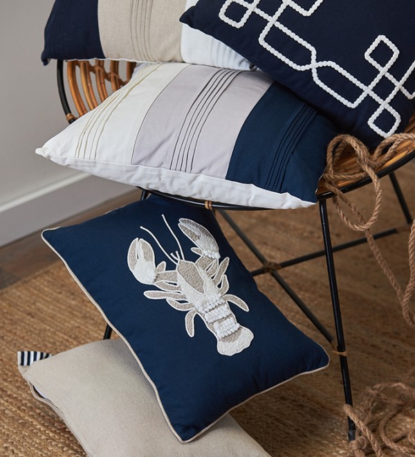 Подушка декоративная let's surf из коллекции sea treasures, 30х45 см