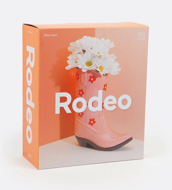 Ваза для цветов rodeo, 22,5 см, розовая