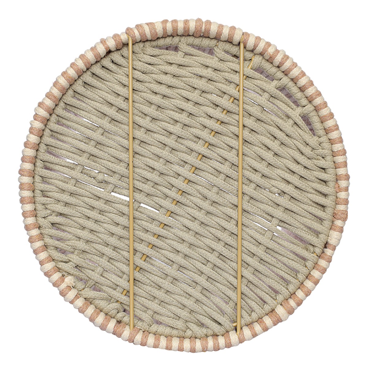 Корзина плетеная dholak beige из коллекции ethnic, размер m