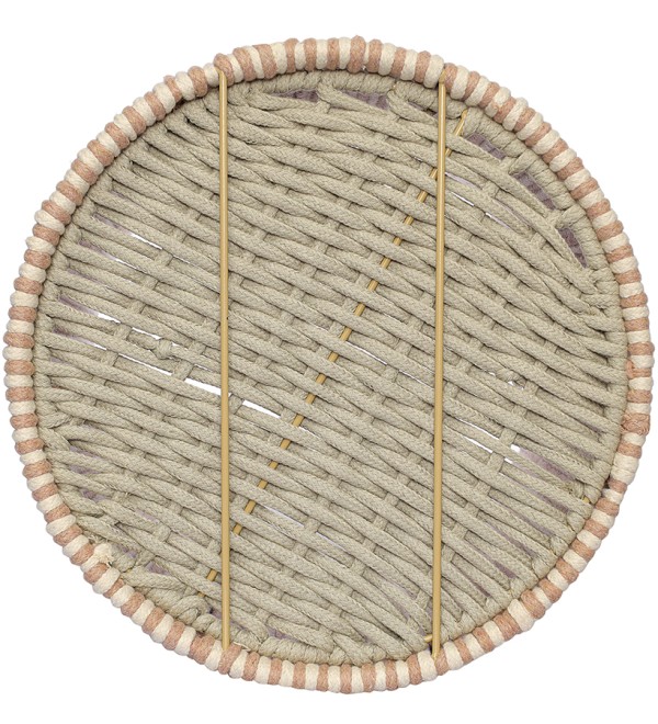 Корзина плетеная dholak beige из коллекции ethnic, размер m