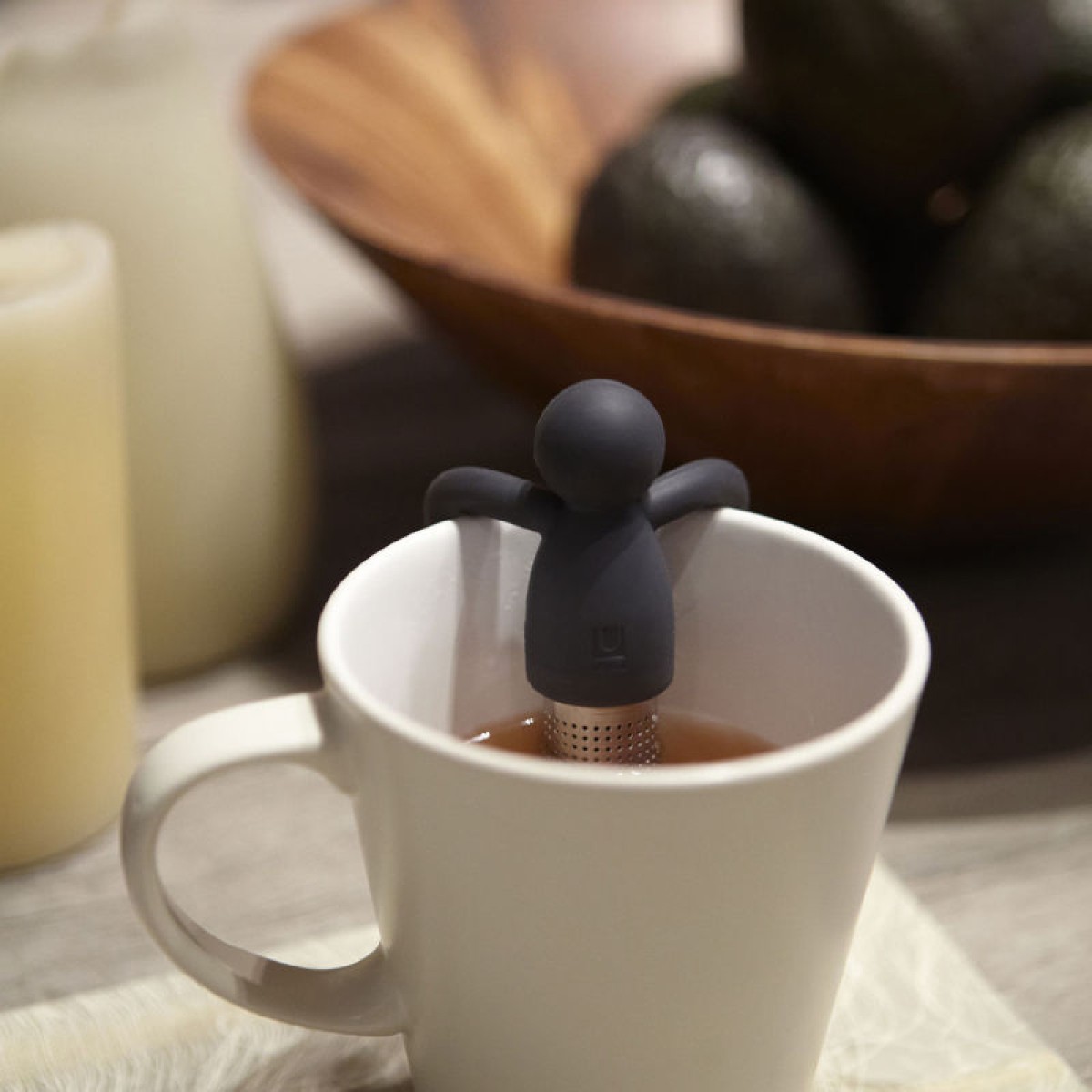 Ситечко для чая buddy, черное