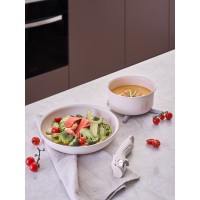 Ковш с крышкой и съемной ручкой smart ceramic, D18 см