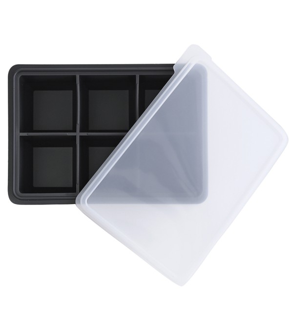 Форма для льда с крышкой ice cubes