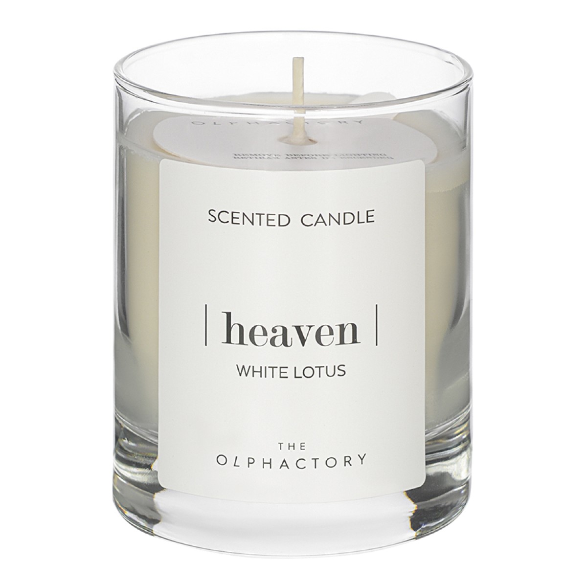 Свеча ароматическая the olphactory, heaven, white lotus (новая), 40 ч