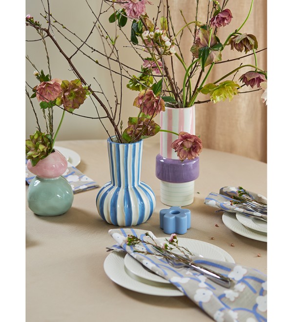 Ваза stripes parade из коллекции easter essential, 25 см