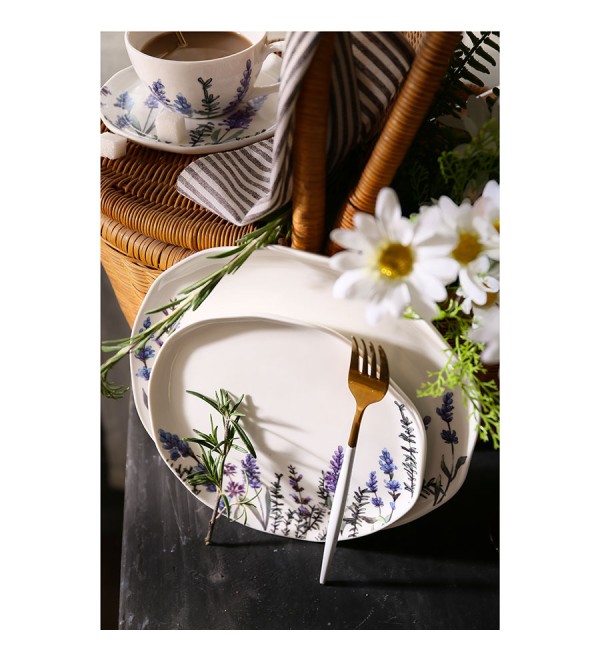 Набор тарелок floral, D26 см, 2 шт.