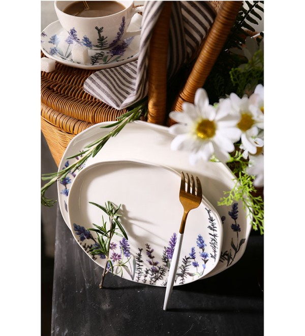 Набор тарелок floral, D26 см, 2 шт.