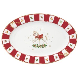 Блюдо овальное christmas tale, 35х23,5 см