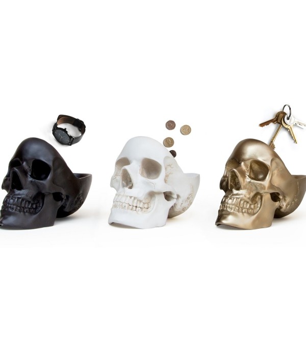 Органайзер для мелочей skull, золотой