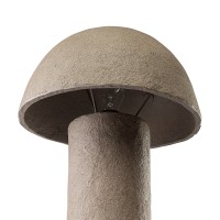 Лампа настольная texture sleek, D32х42 см, бежевая
