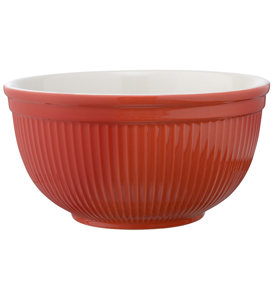 Миска soft ripples, 3,9 л, красная