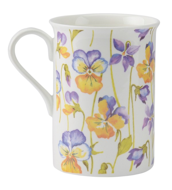 Кружка viola & sweetpea 310 мл синяя