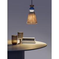 Светильник подвесной atelier, D16х30 см, лавандовое ретро