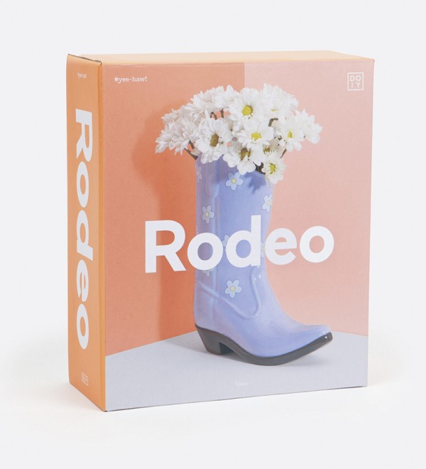 Ваза для цветов rodeo, 22,5 см, лиловая