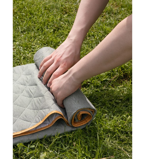 Плед для пикника и отдыха на пляже smart picnic, шалфей