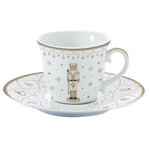 Чашка с блюдцем royal nutcracker, 200 мл