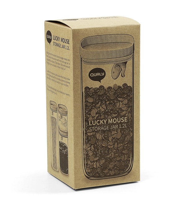 Контейнер для пищевых продуктов lucky mouse, 1,2 л