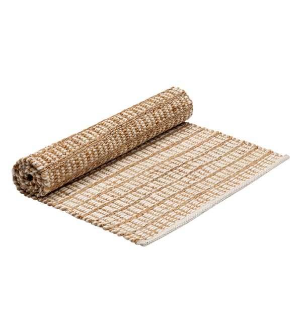 Ковер из джута и шерсти mahanadi из коллекции ethnic, 70x160 см