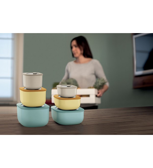Контейнер для хранения store&more, 450 мл, бежевый