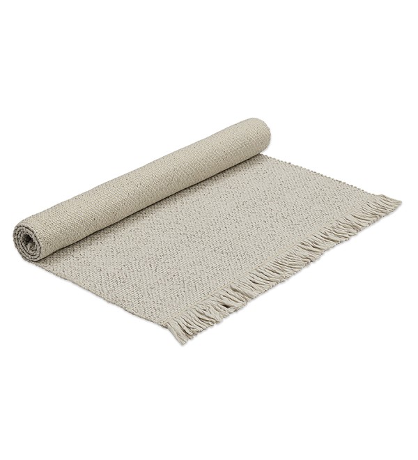 Ковер из переработанного пластика бежевого цвета из коллекции ethnic, 120х180 см