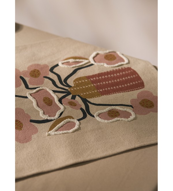 Дорожка на стол forest flower из коллекции ethnic, 45х150 см