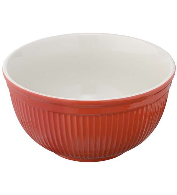 Миска soft ripples, 3 л, красная