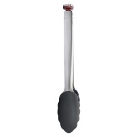 Щипцы кухонные smartchef, 33,5 см, серо-бордовые