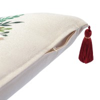 Подушка декоративная Зимний цветок из коллекции new year essential, 30x45см