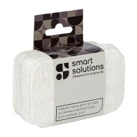 Набор губок для посуды из люфы и целлюлозы eco sponge, 2 шт.
