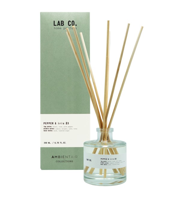 Диффузор ароматический lab co, pepper&iris, 200 мл