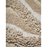 Коврик для ванной sands бежевого цвета из коллекции ethnic, 50x80 см