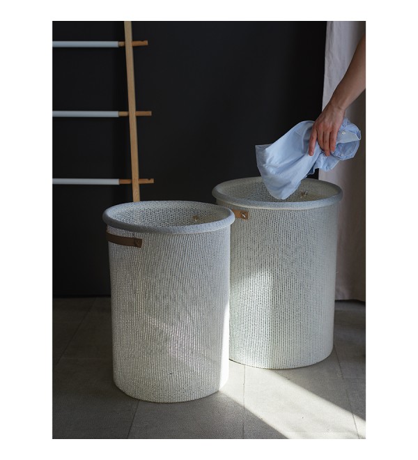 Корзина для хранения sustainable collection, D37х52 см, молочная