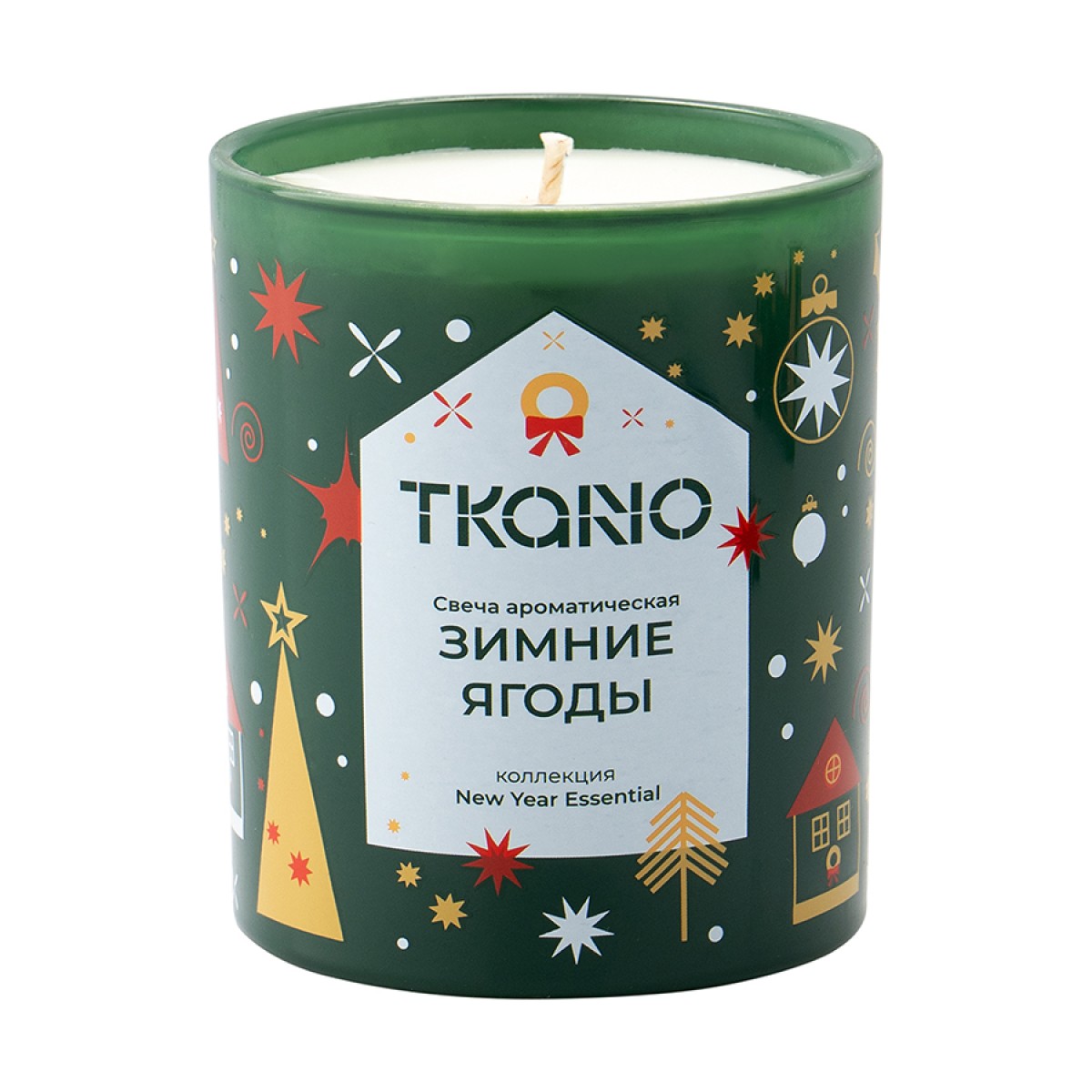 Свеча ароматическая Зимние ягоды из коллекции new year essential