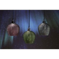 Светильник подвесной каскадный aurora, 65х18 см, сливовый/зеленый/серый