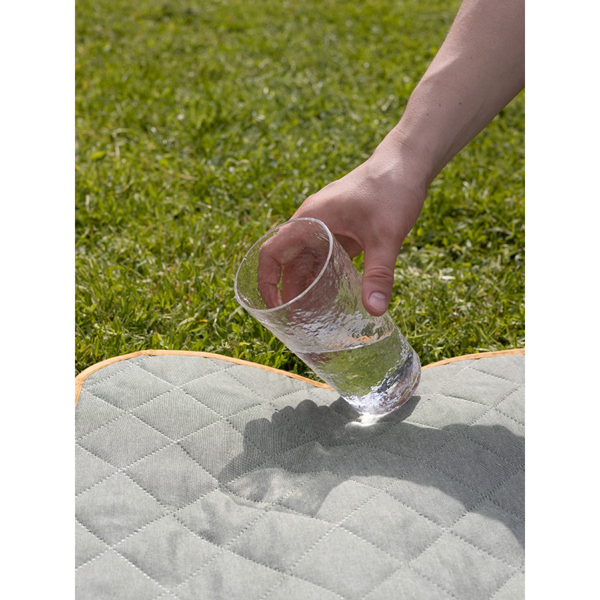 Плед для пикника и отдыха на пляже smart picnic, шалфей