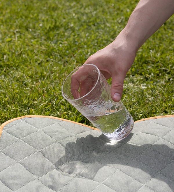 Плед для пикника и отдыха на пляже smart picnic, шалфей