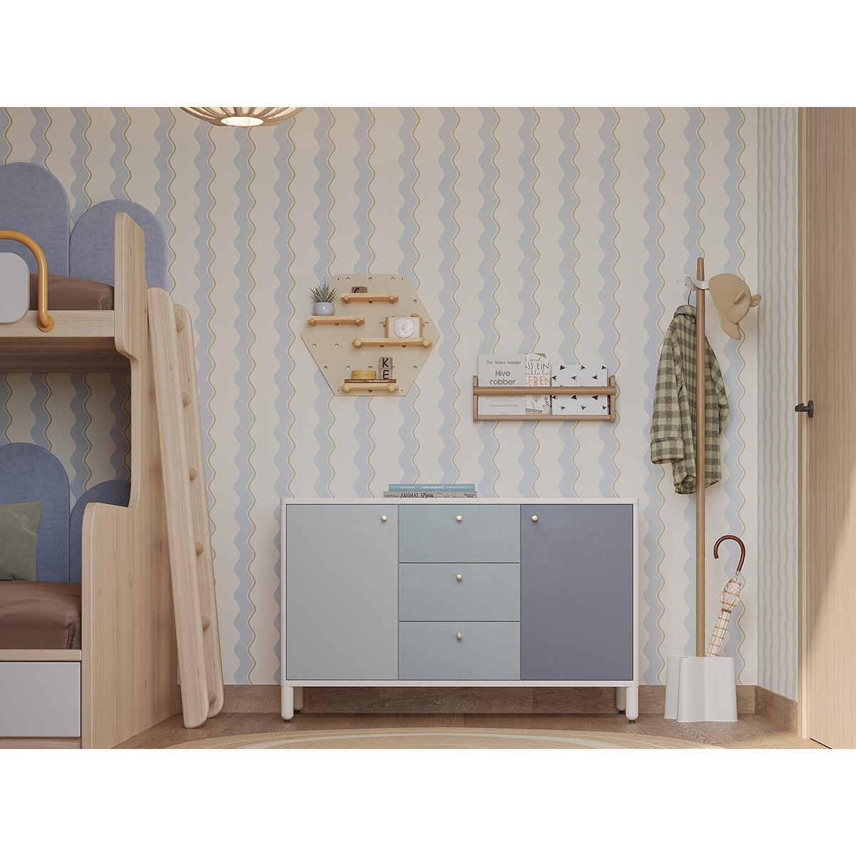 Пегборд shely, 43х50 см, белый