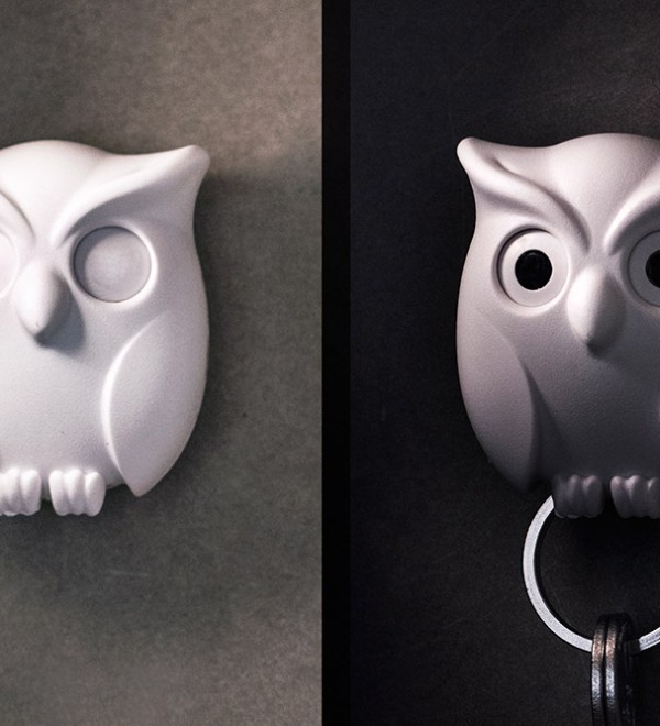 Держатель для ключей night owl, белый