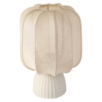 Лампа настольная texture rib, 27х39 см, бежевая