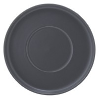 Набор из двух чайных пар темно-серого цвета из коллекции essential, 250 мл