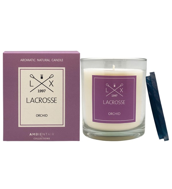 Свеча ароматическая lacrosse, orchid, 60 ч