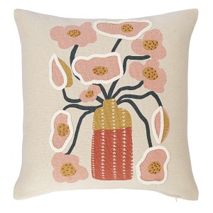 Подушка декоративная forest flower из коллекции ethnic, 45х45 см