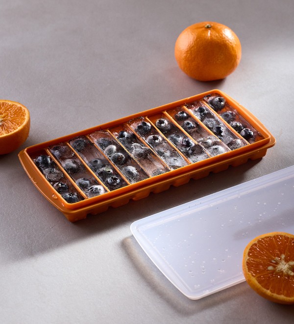 Форма для льда с крышкой ice sticks, 10 ячеек