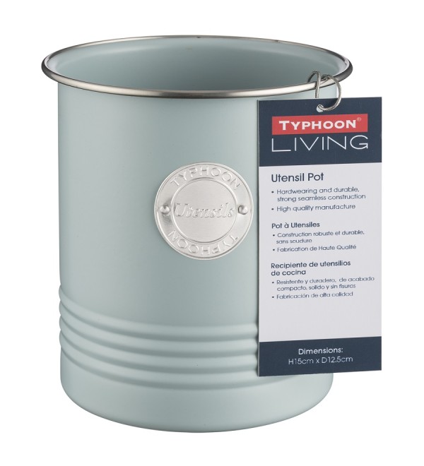 Емкость кухонная living голубая 15х12,5 см
