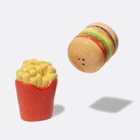 Набор из солонки и перечницы fast food, burger & f